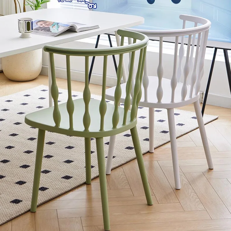 Дизайнерские стулья для гостиной пластиковые индивидуальные столовой