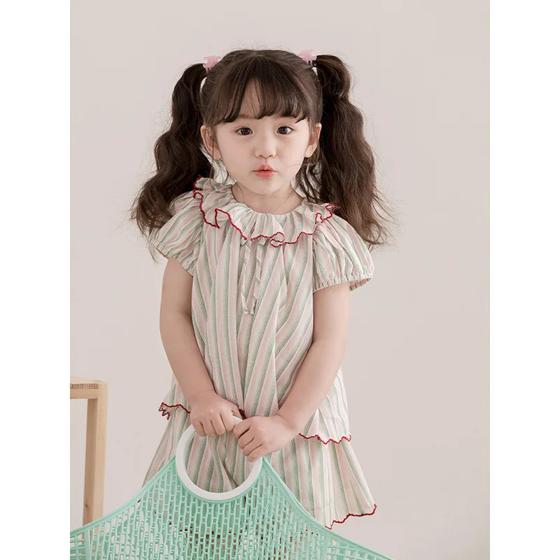 

Sweet Girls Sets Summer Girls Striped Short Sleeve Shirt Shorts Fashion Summer Children Clothing Set Girl Clothes Set