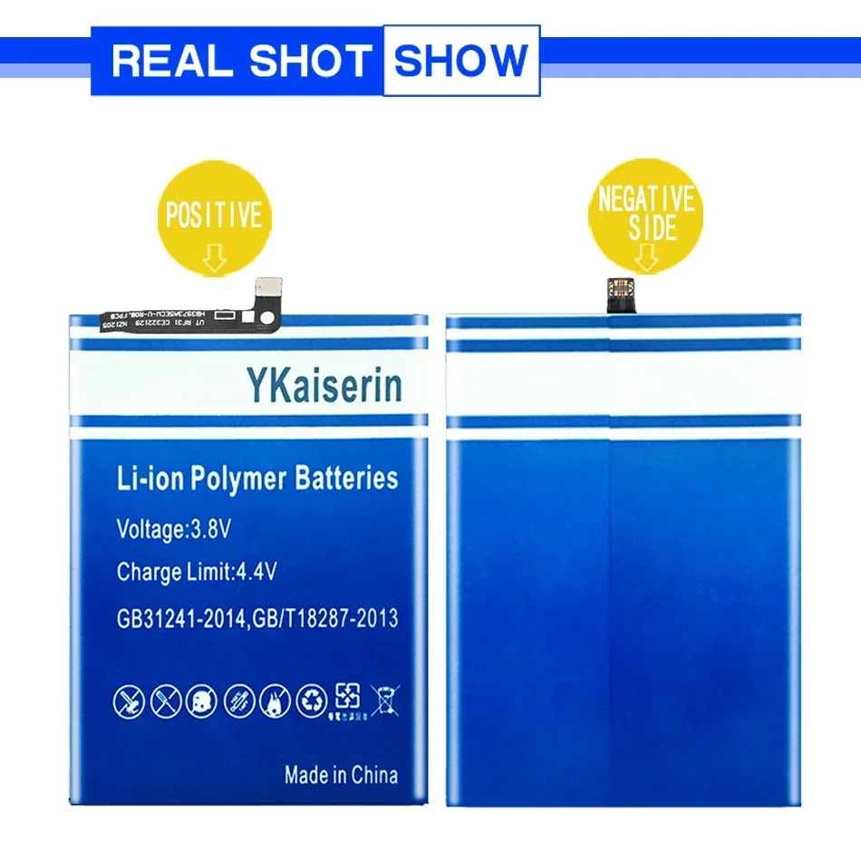 HB4073A5ECW HB3973A5ECW Аккумулятор 6700 мАч для HUAWEI Honor Note 10/Honor 8X Max/Mate 20X 20 X EVR-AL00 Tools