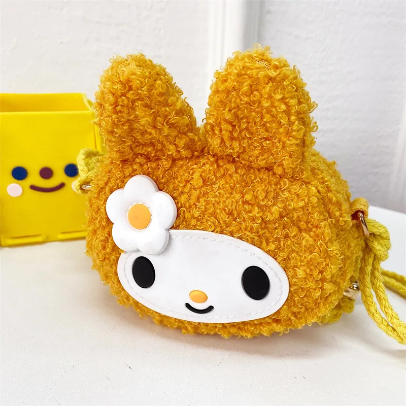 

Новые милые детские плюшевые сумки через плечо с кроликом для девочек, детские рюкзаки с рисунками для маленьких девочек