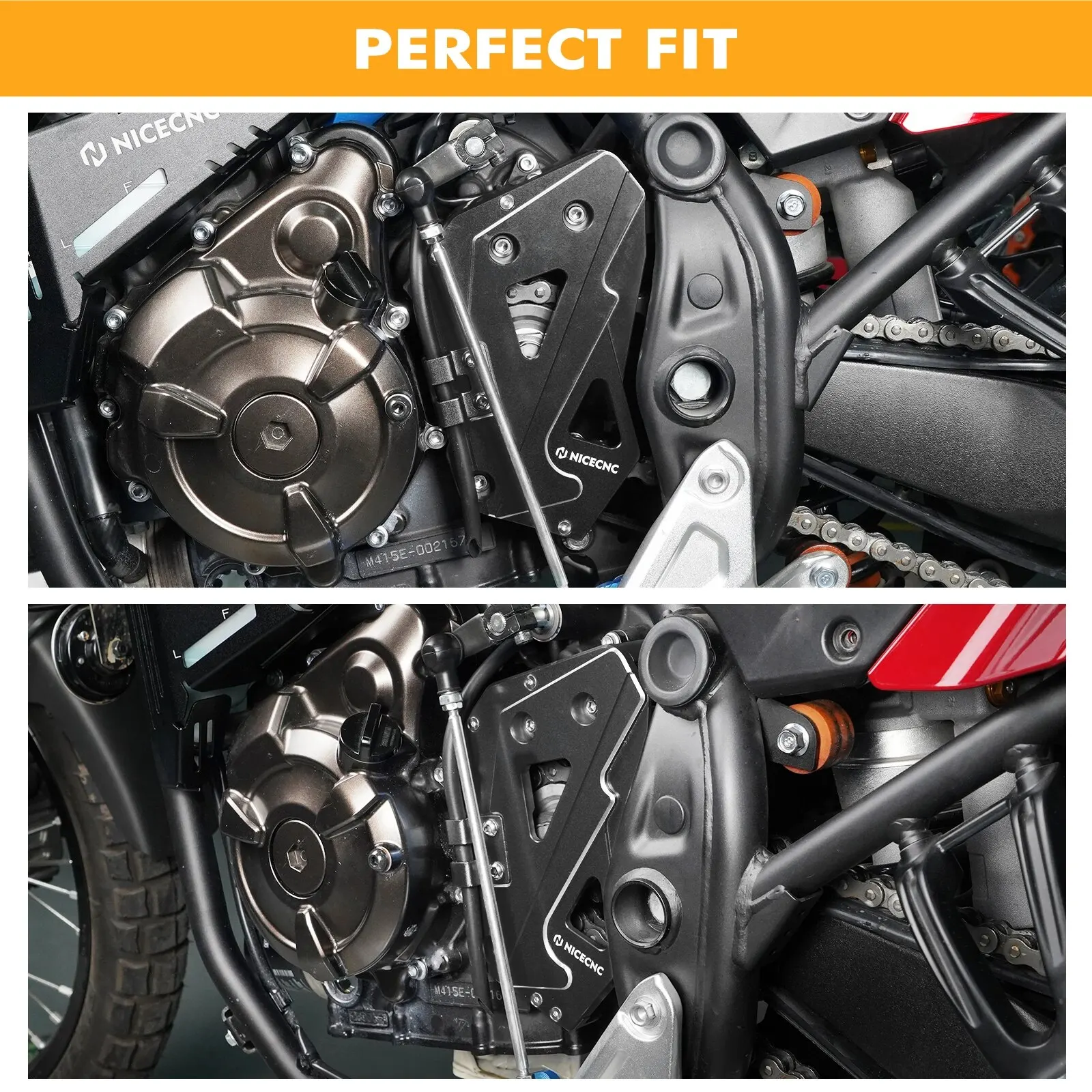 2023 2024 защитная крышка цепи для Yamaha Tenere 700 T700 XTZ700 World Raid XTZ 2019-2024 2020 2021 2022