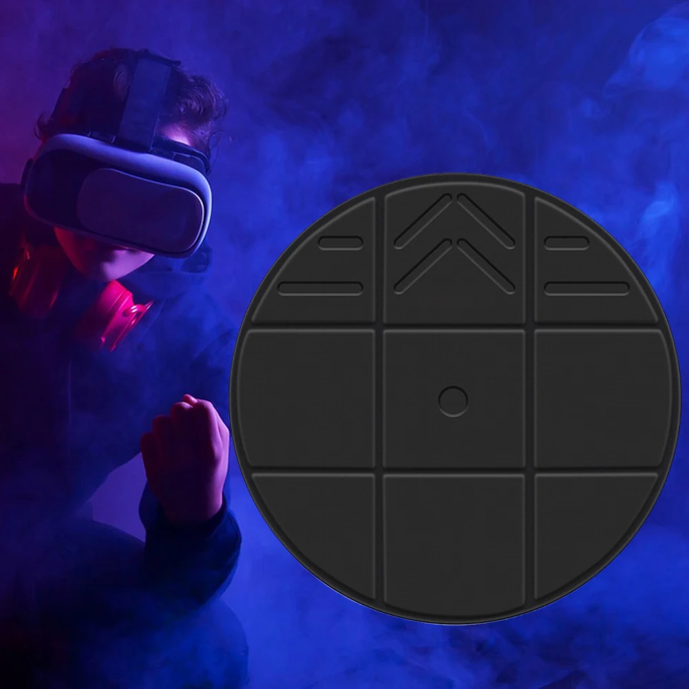 

Standing Round Floor Mat Foldable Games Glasses Anti-slip Carpet Surrounding Games Equipment Wear-resistant for Virtual Reality