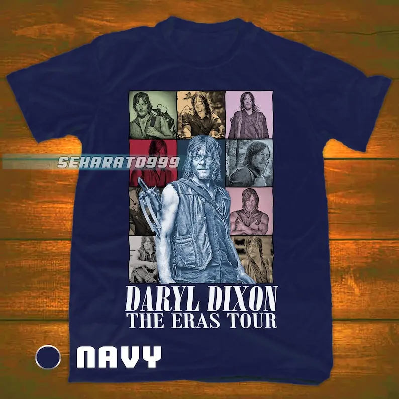 Футболка Daryl Dixon The Eras рубашка унисекс подарок для фанатов WN10