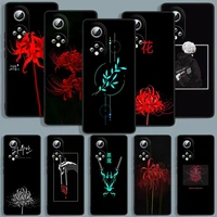 tokyo ghoul red flowers phone case for huawei honor 7a 7c 7s 8 8a 8c 8x 9 9a 9c 9x 9s pro prime max lite black luxury back soft