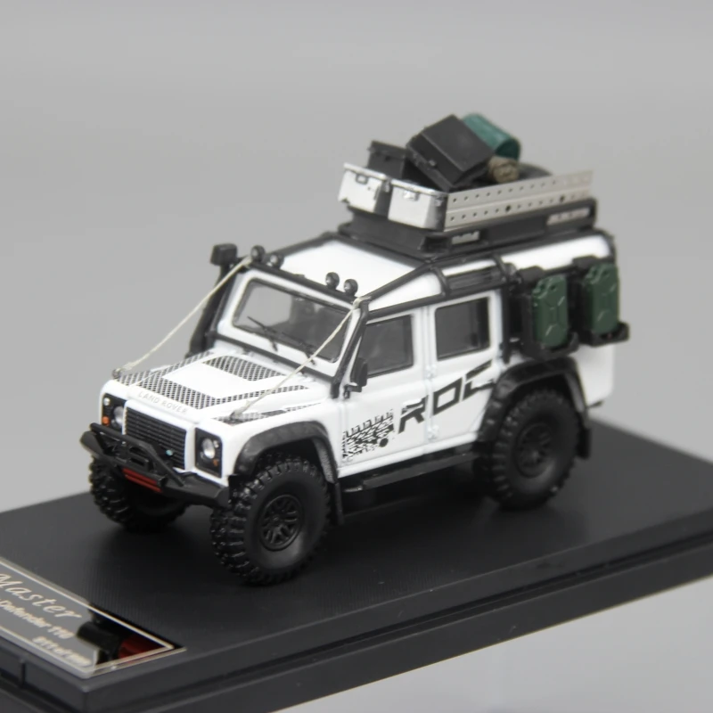 

Master 1:64 Bigfoot ROC RV off-road vehicle alloy car model Defender 110 for Land Rover SUV