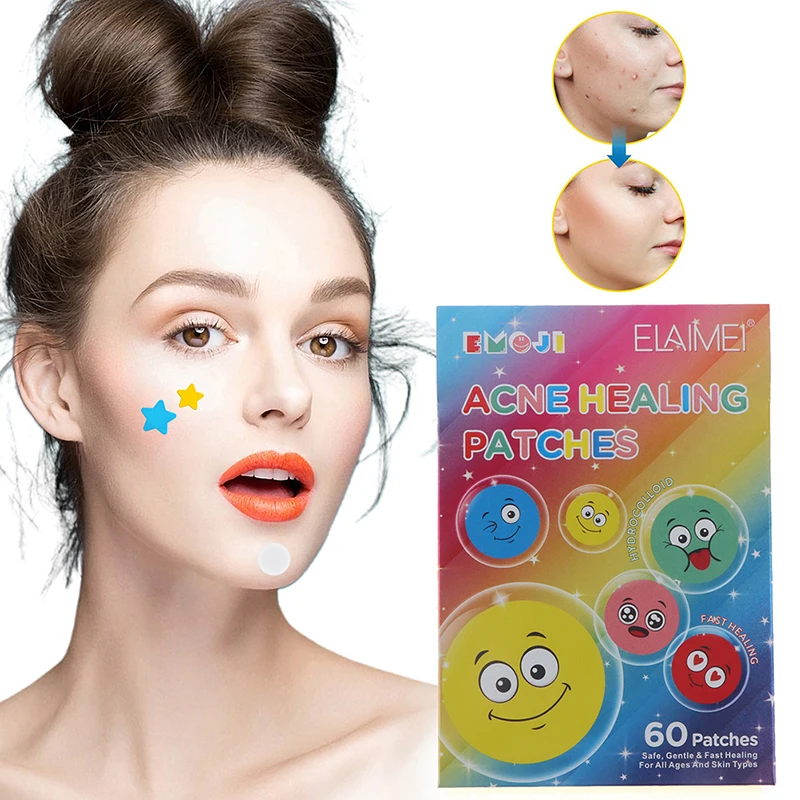 

64/96 pcs Invisible Acne Patches Removal Pimple Anti-Acne Hydrocolloid Patches Spots Marks Concealer Repair Sticker Waterproof