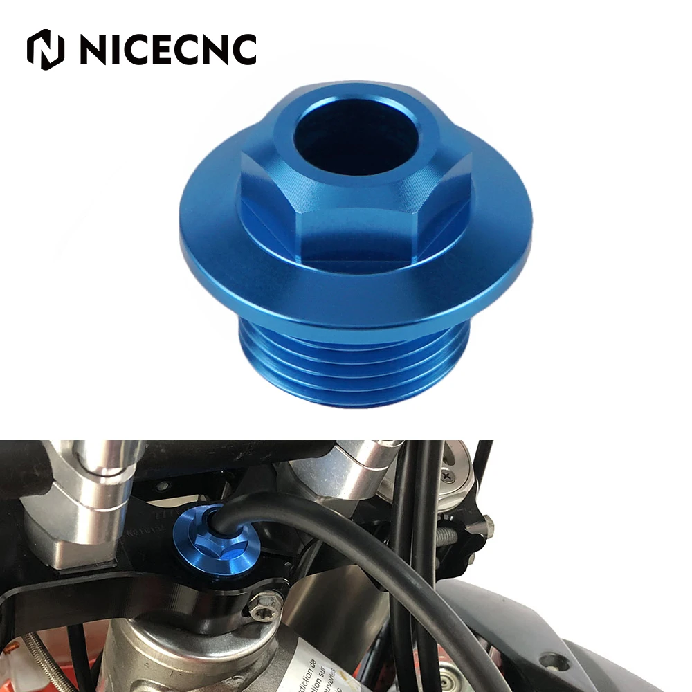 

For KTM SX SXF EXC EXCF EXCR XC XCW XCF 125-530 200 250 300 350 400 450 500 690 03-22 Enduro SMC R 08-22 Steering Stem Nut Cap