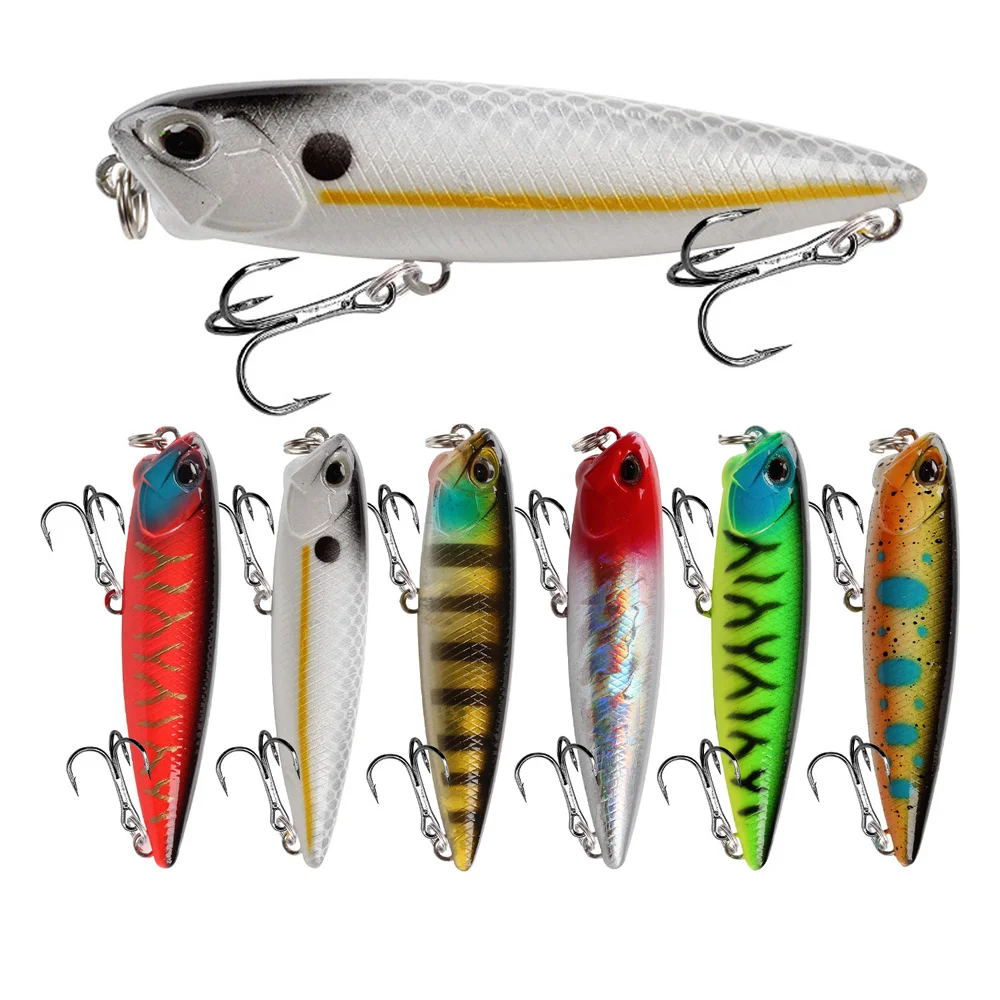 

Плавающая приманка для рыбалки, карандаш, 6,5 см, 5,3 г, топ, жесткие приманки для собак, приманки, воблеры, искусственная жесткая приманка, рыбо...