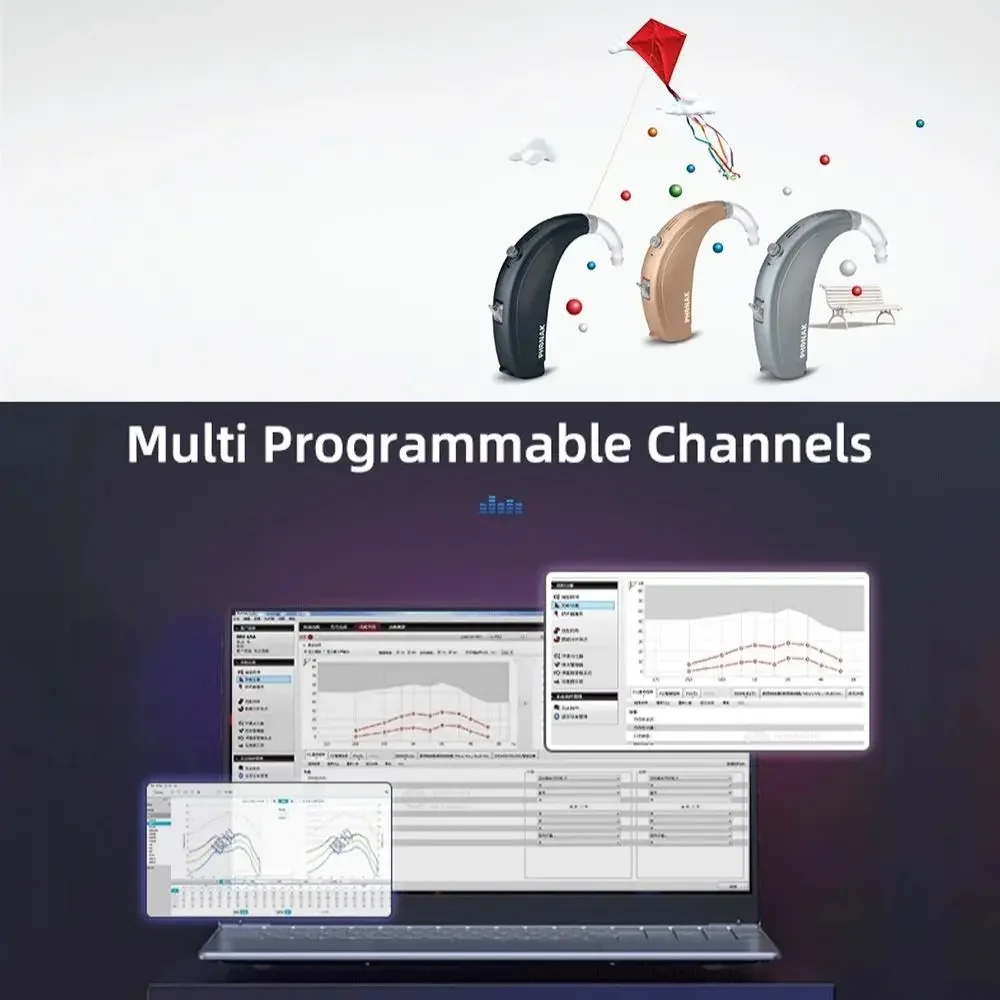 12-канальный цифровой слуховой аппарат Phonak Baseo Q15 UP программируемый двойной