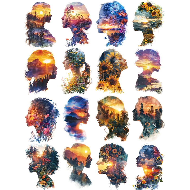 

Декоративные наклейки для альбома TIAMECH 16 шт.