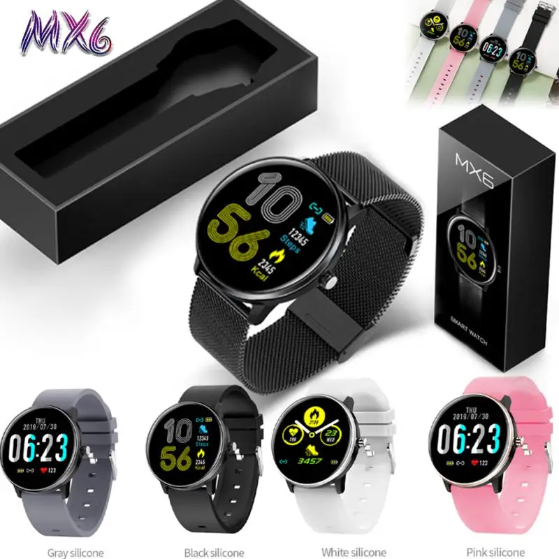 

Smart Watch Women's Customized Dial Smart Watch For Android IOS Waterproof Bluetooth Music Watch Full Touch Bracelet Clock