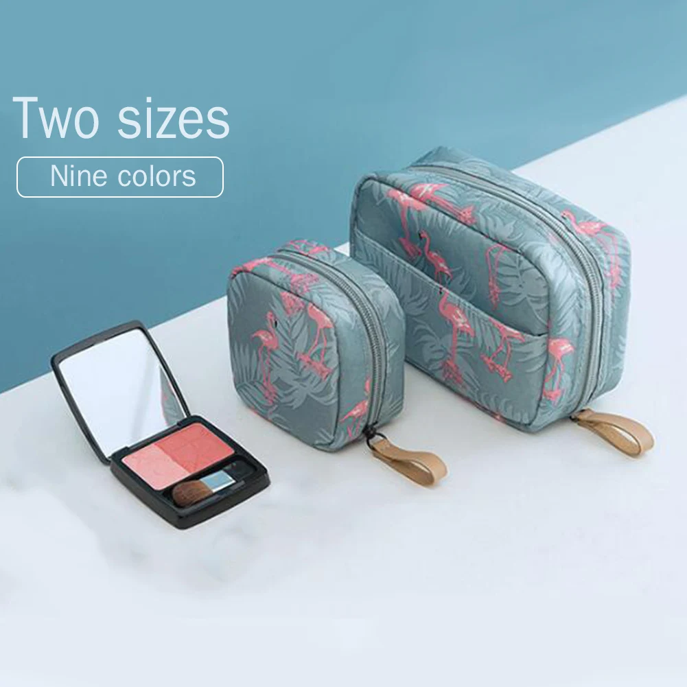 

Cute Mini Cactus Pattern Travel Cosmetic Bag Portable Practical Toiletry Organizer Fashion Beauty Supplies Storage Makeup Bag