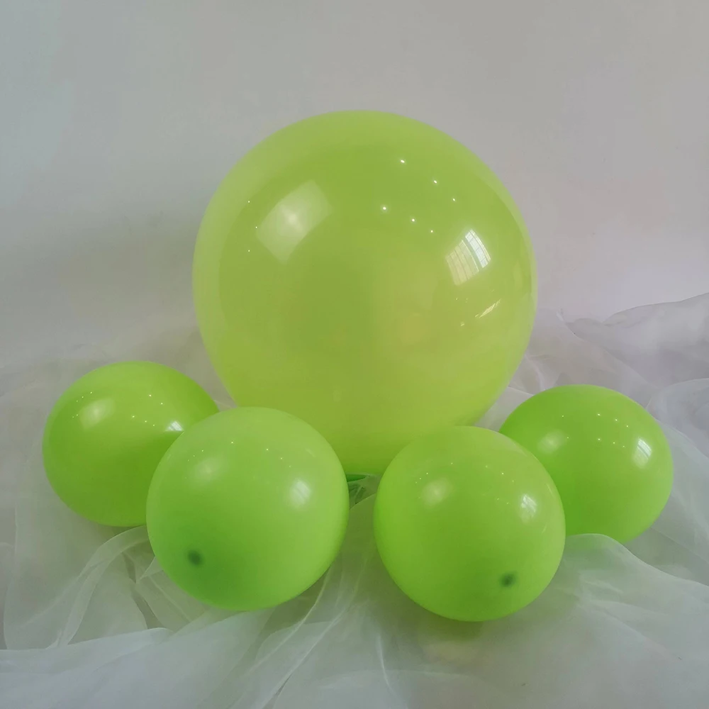 20/50/100 шт. матовый воздушный шар оптом 5/10/12 дюймов утолщенные красные воздушные