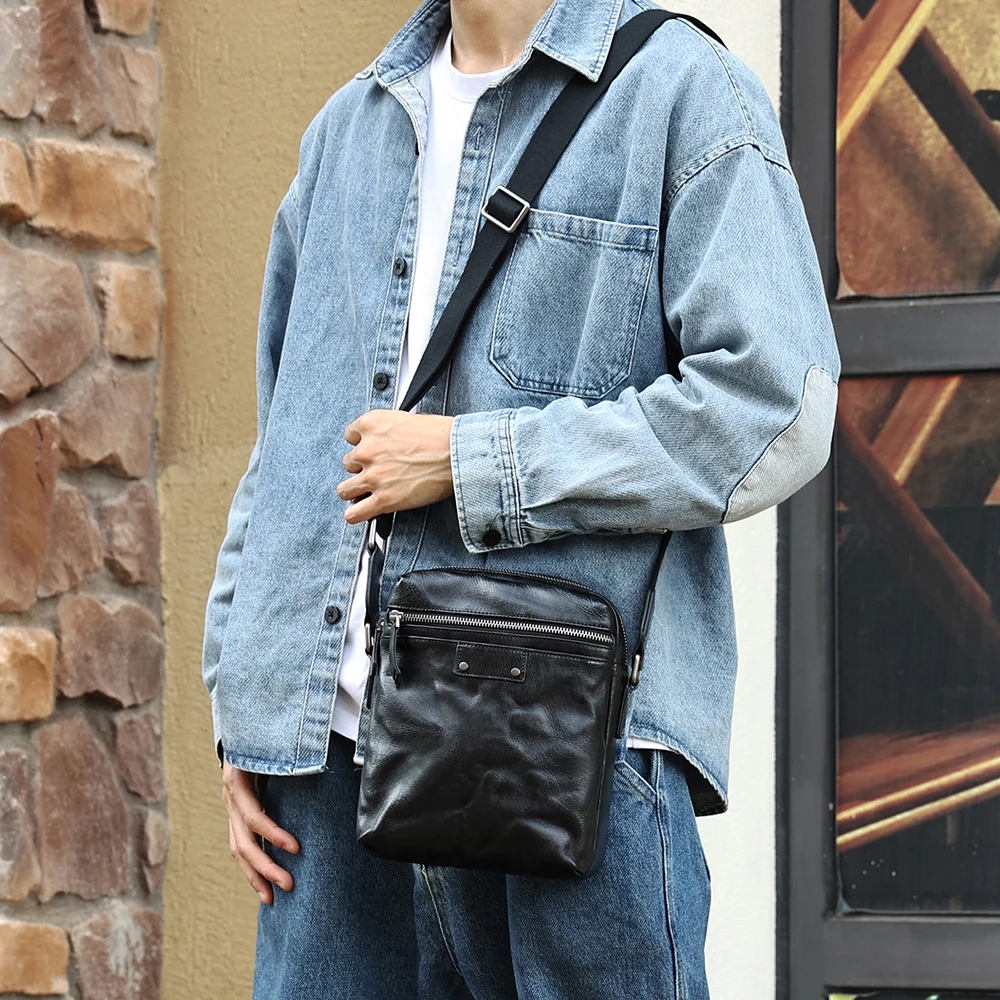 Новая модель, мужская сумка на одно плечо