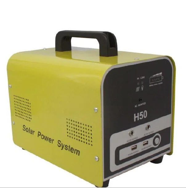 

100-300w Top Sale High Quality Intelligent Lighting Control System Solar Generator System For Phone Charging