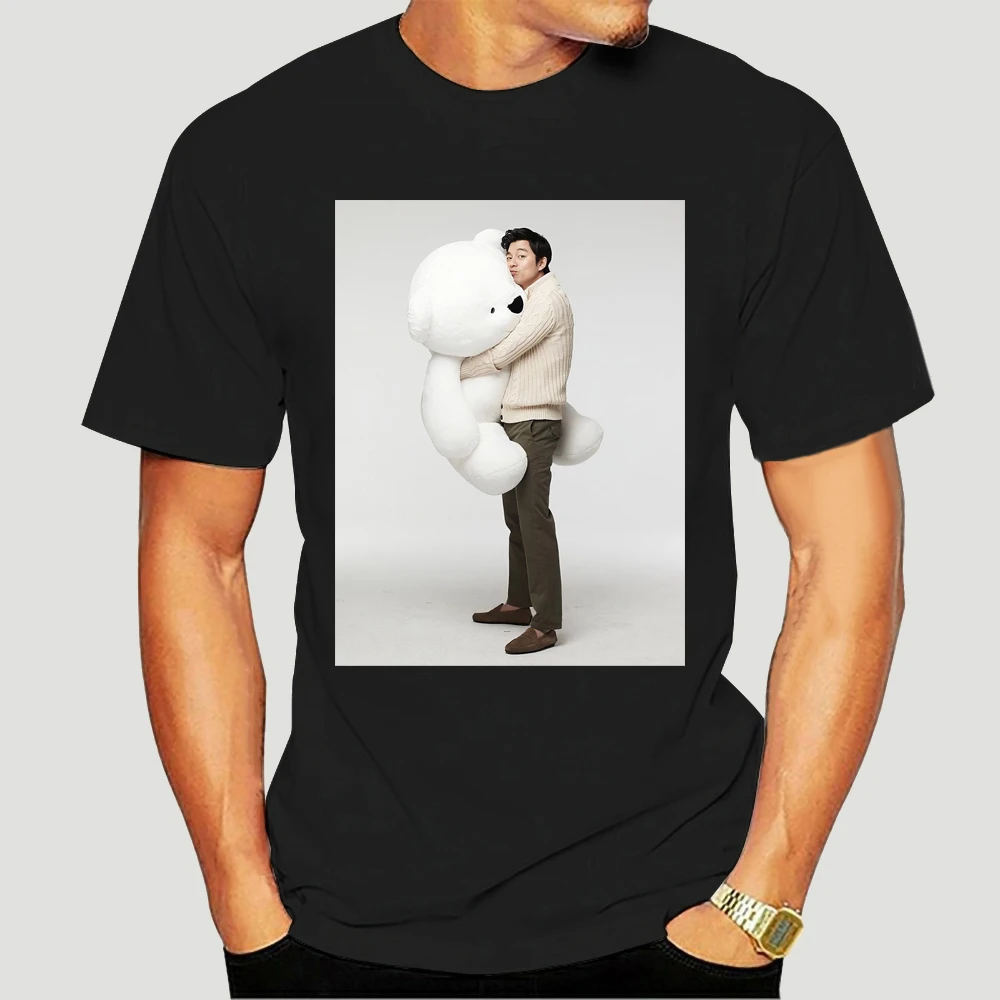 

Мужская футболка Gong Yoo K-pop, футболка для женщин и мужчин, футболка 3120X