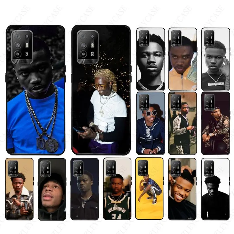 Чехол funda Roddy Ricch для телефона OPPO A12 A15 A15S A74 A94 5G A3S A5S A9 2020 A52 A53S A72 5G A73 A91, чехлы, оболочка Чехол funda Roddy Ricch для телефона OPPO A12 A15 A15S A74 A94 5G A3S A5S A9 2020 A52 A53S A72 5G A73 A91, чехлы, оболочка