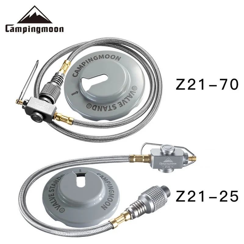 Комбинированный адаптер из сплава с клапаном Campingmoon Z21 20/25/60/75 см для подключения