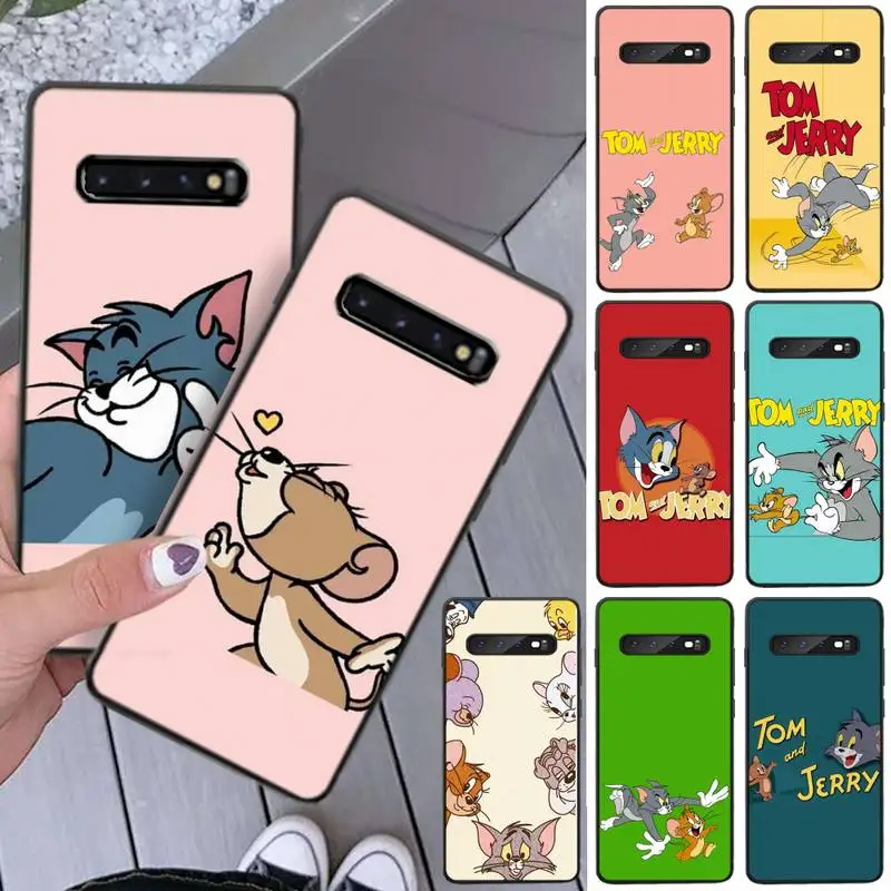 

Tom And Jerry Cartoon Phone Case For Samsung Galaxy A51 A40 A50 A70 A71 A81 A31 A20S A21S A20E A70S Tpu Coque