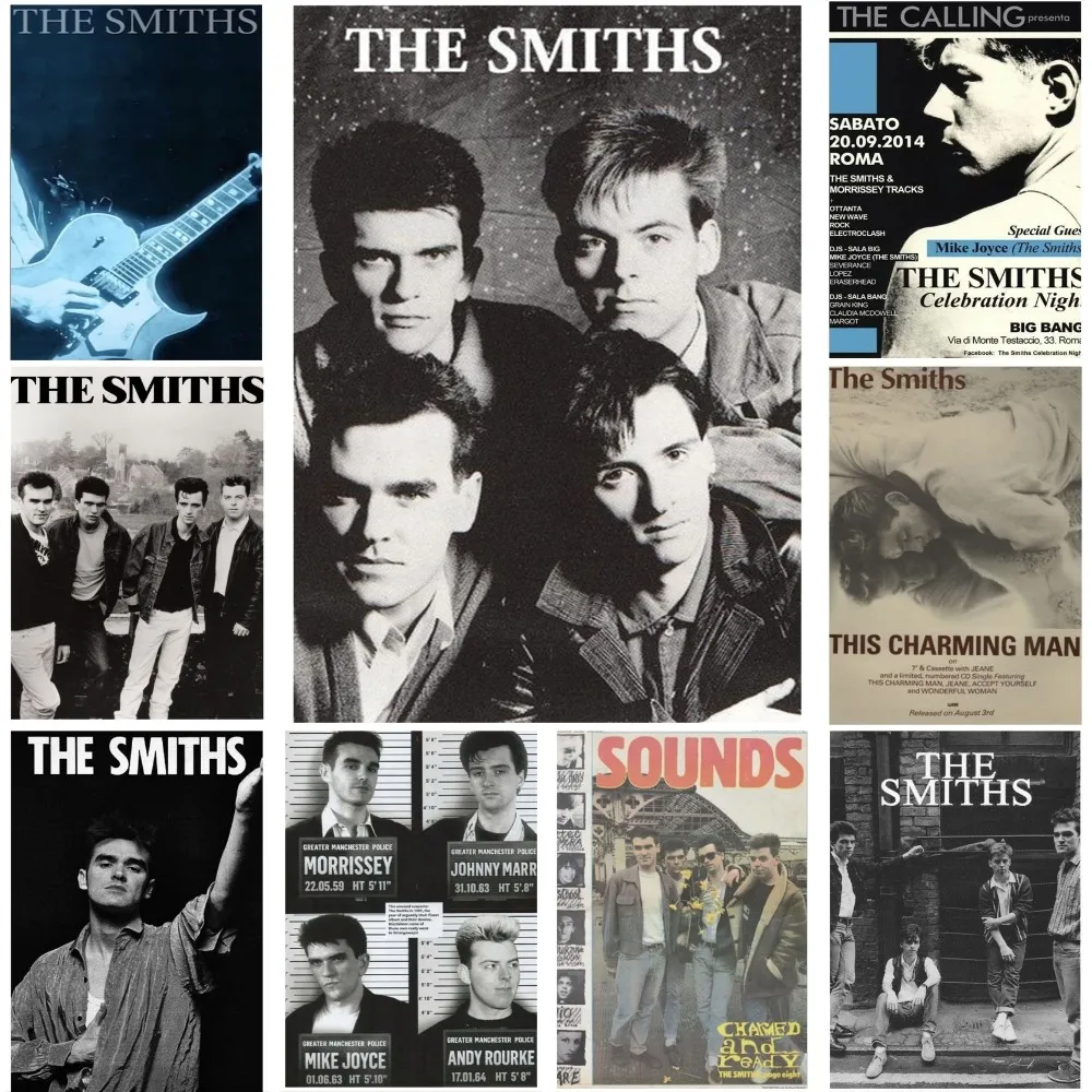 

Music Band The S-SMITHS Poster Paper Print Home Living Room Bedroom Entrance Bar Restaurant Cafe Art Painting Decoration