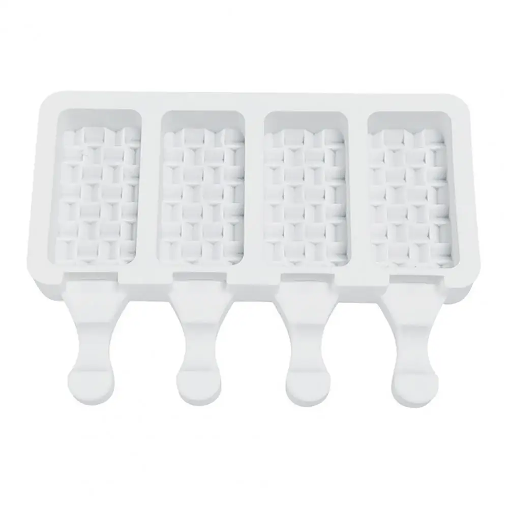 

Форма для мороженого, антипригарная многофункциональная 4-полосная 3D фотоформа для домашней выпечки, жаростойкая посуда