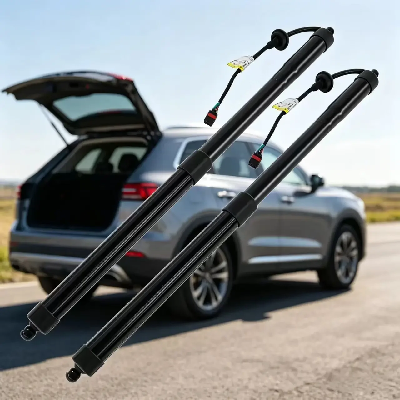 Фото Электрический амортизатор задней двери багажника для Jetour X90 PLUS 2021 года выпуска, артикулы F206309011BA, F206309012BA №2