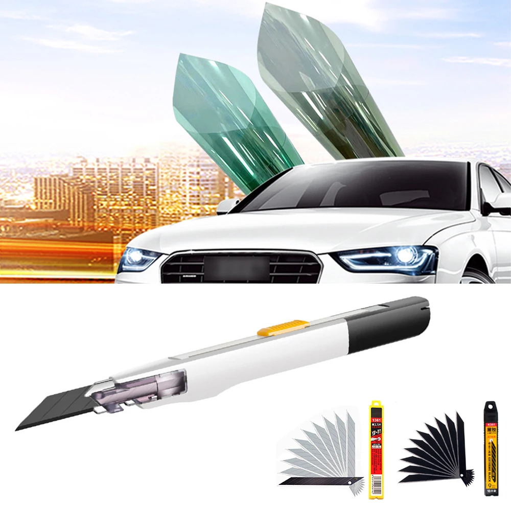 

Anti Shaking Utility Knife Car Stickers Decals Vinyl Cutter Knife PPF Film Window Tint Craft Cutting Line Paper DIY Tool