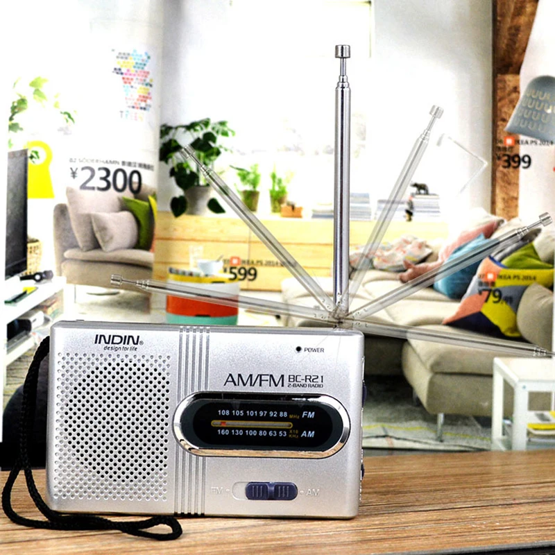 

1 шт., карманный мини-радиоприемник с Fm-радио