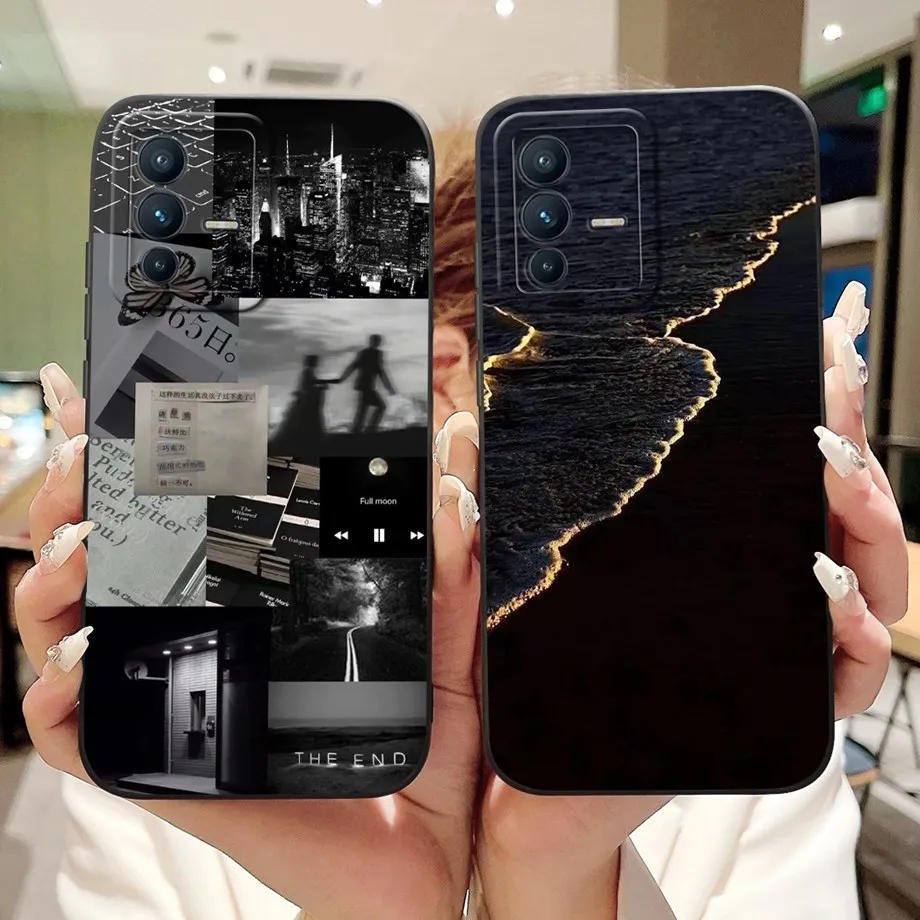 Милый чехол с рисунком для Vivo V23 телефон V23e Pro Силиконовый противоударный мягкий