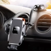 joyroom car phone holder mount flexible long arm anti shake phone holder mount in car dashboard air outlet car holder for phone