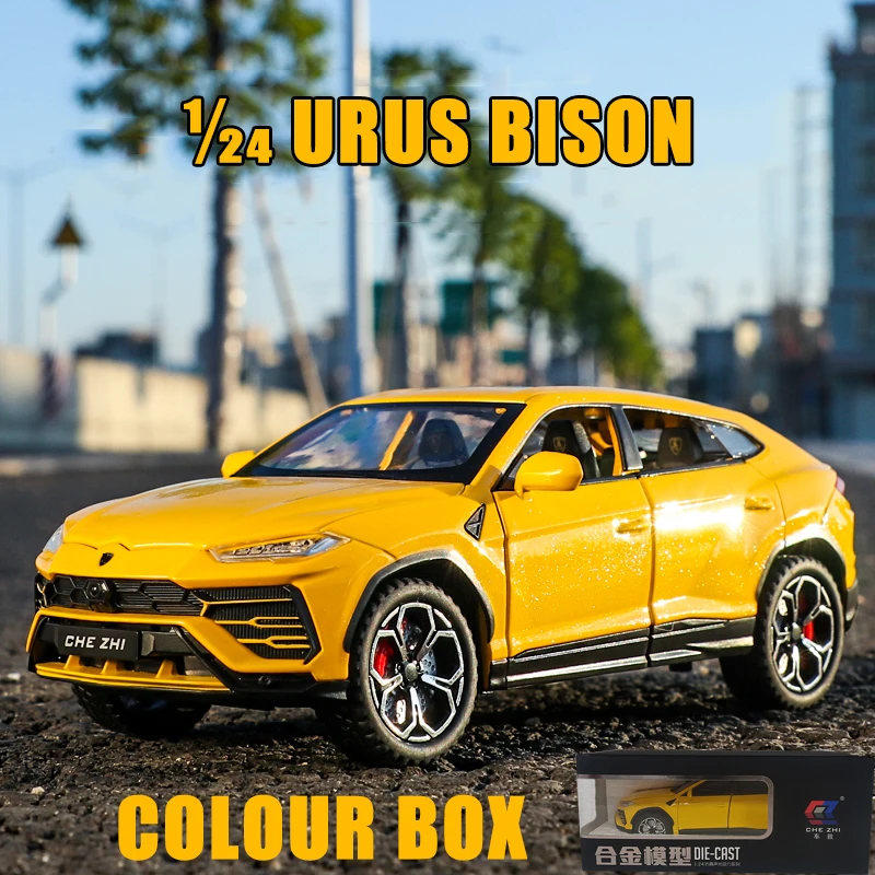 1:24 Lamborghini URUS Bison SUV ΠΌΠΎΠ΄Π΅Π»Ρ ΡΠΏΠΎΡΡΠΈΠ²Π½ΠΎΠ³ΠΎ Π°Π²ΡΠΎΠΌΠΎΠ±ΠΈΠ»Ρ ΠΈΠ· ΡΠΏΠ»Π°Π²Π°, ΠΠΈΡΡΠ΅ ΠΌΠ΅ΡΠ°Π»Π»ΠΈΡΠ΅ΡΠΊΠΈΠ΅ Π²Π½Π΅Π΄ΠΎΡΠΎΠΆΠ½ΠΈΠΊΠΈ, ΠΌΠΎΠ΄Π΅Π»Ρ Π°Π²ΡΠΎΠΌΠΎΠ±ΠΈΠ»Ρ ΡΠΎ Π·Π²ΡΠΊΠΎΠΌ ΠΈ ΡΠΎΡΠΎΠ³ΡΠ°ΡΠΈΠ΅ΠΉ, Π΄Π΅ΡΡΠΊΠΈΠ΅ ΠΈΠ³ΡΡΡΠΊΠΈ Π² ΠΏΠΎΠ΄Π°ΡΠΎΠΊ 1:24 Lamborghini URUS Bison SUV ΠΌΠΎΠ΄Π΅Π»Ρ ΡΠΏΠΎΡΡΠΈΠ²Π½ΠΎΠ³ΠΎ Π°Π²ΡΠΎΠΌΠΎΠ±ΠΈΠ»Ρ ΠΈΠ· ΡΠΏΠ»Π°Π²Π°, ΠΠΈΡΡΠ΅ ΠΌΠ΅ΡΠ°Π»Π»ΠΈΡΠ΅ΡΠΊΠΈΠ΅ Π²Π½Π΅Π΄ΠΎΡΠΎΠΆΠ½ΠΈΠΊΠΈ, ΠΌΠΎΠ΄Π΅Π»Ρ Π°Π²ΡΠΎΠΌΠΎΠ±ΠΈΠ»Ρ ΡΠΎ Π·Π²ΡΠΊΠΎΠΌ ΠΈ ΡΠΎΡΠΎΠ³ΡΠ°ΡΠΈΠ΅ΠΉ, Π΄Π΅ΡΡΠΊΠΈΠ΅ ΠΈΠ³ΡΡΡΠΊΠΈ Π² ΠΏΠΎΠ΄Π°ΡΠΎΠΊ