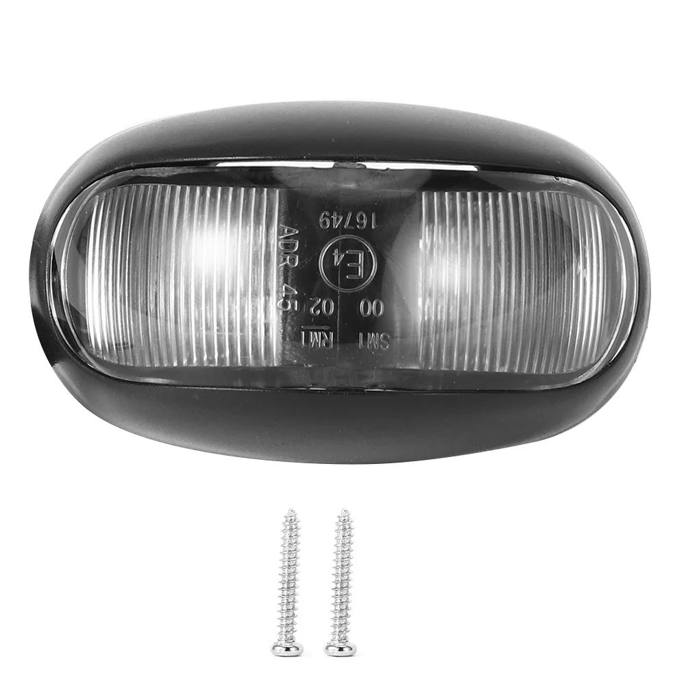 

2 светодиодные боковые габаритные огни индикатор сигнала водонепроницаемый яркий фонарь для автомобиля грузовика 10 ‑ 30 в боковая сторона