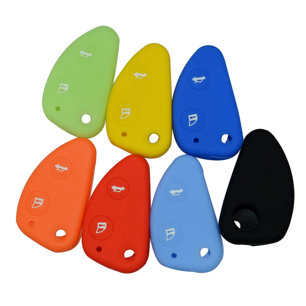 Силиконовый чехол для автомобильного ключа Alfa Romeo 147 156 166 GT JTD TS чехол-кошелек