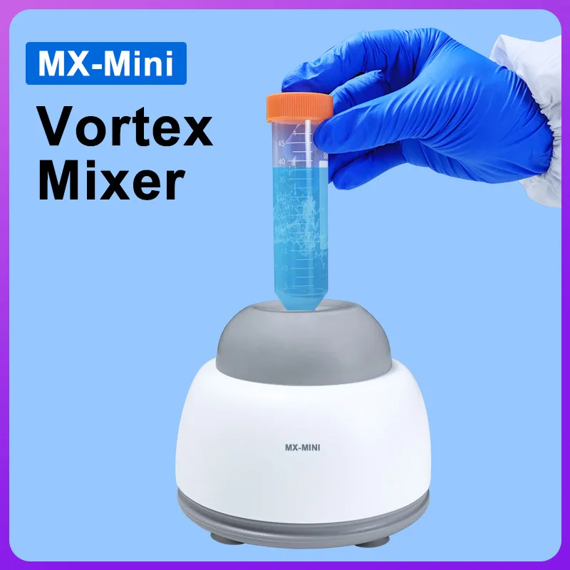 MX-mini Electric Liquid Test Tube Shaker Tattoo Ink Mixer Mini Vortex Mixing Paint Pigment Agitator Machine