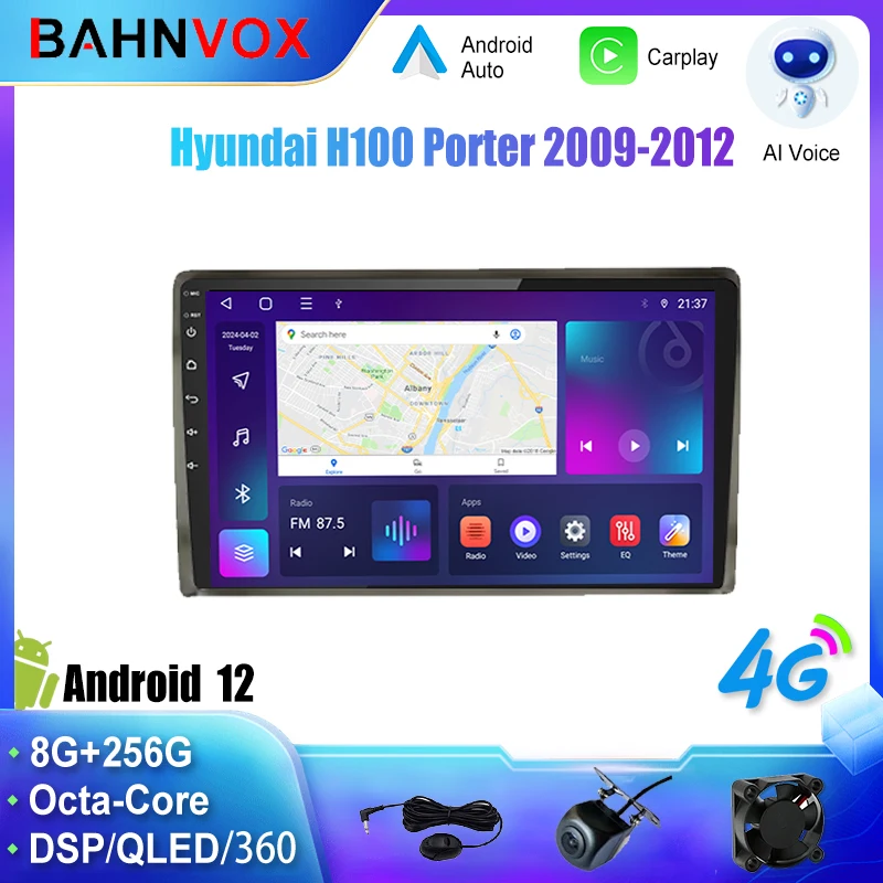 9-дюймовый автомобильный радиоприемник Android для Hyundai H100 Porter 2009 2012 GPS-навигация