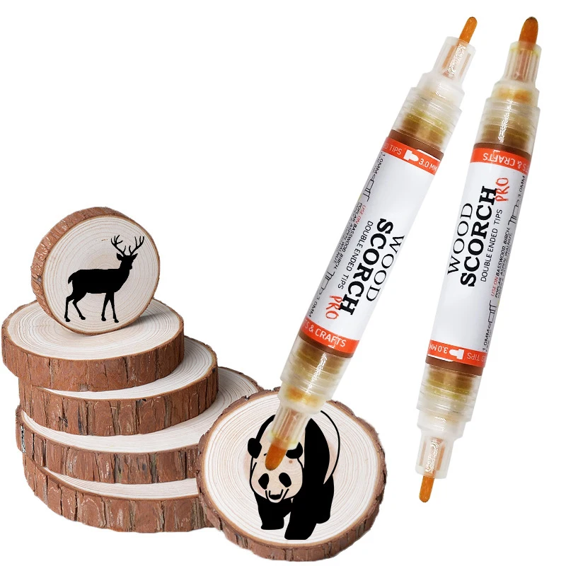 Scorch Marker Chemical Wood Burning Pen For Project Painting DIY Craft Project Woodworking Art Painting Marker Pen