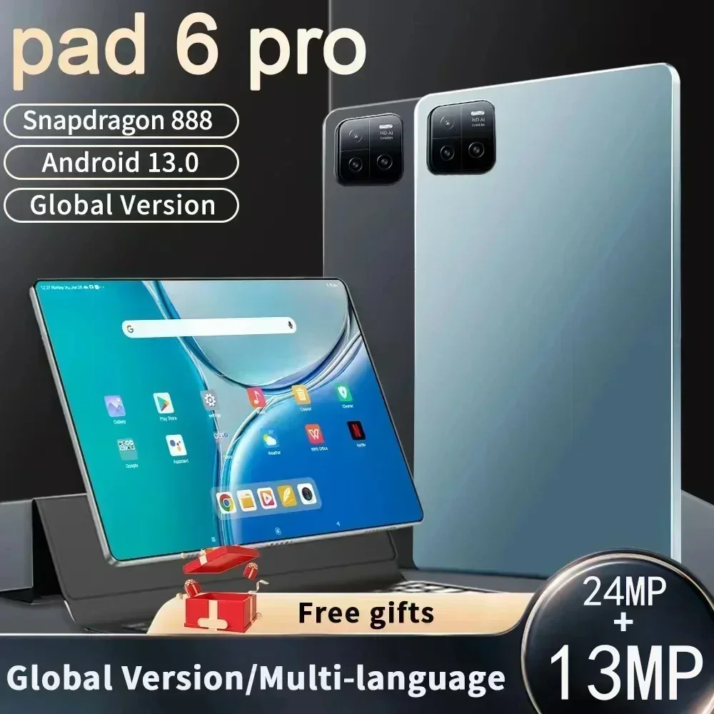 2024 Новый Mi Pad 6 Max Global Edition 11 0 дюймов 16 ГБ + 1 ТБ Android 138800 мАч 5G Dual SIM спутниковый вызов