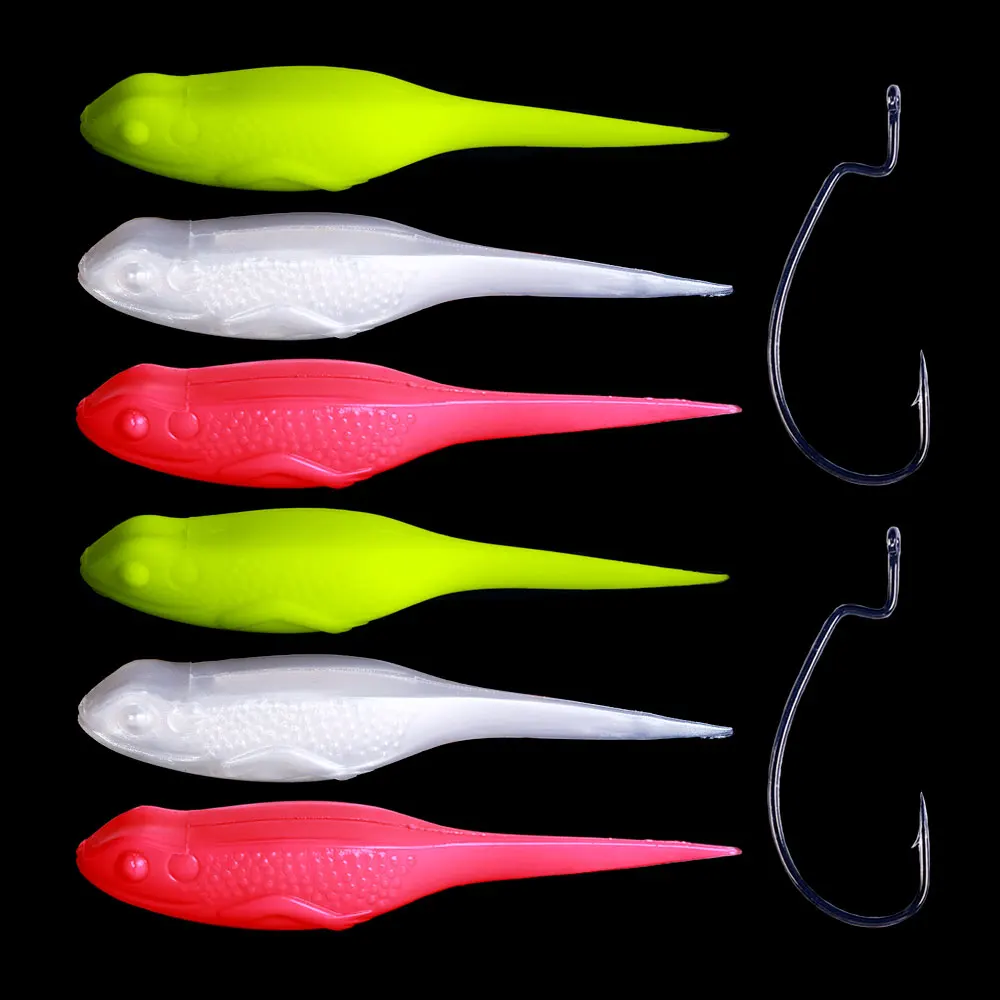

Tadpole Frog Fishing Lure 10g 13g Soft Silicone Bait Sinking Or Floating Lure With Crank Hook Swimbait pike carp bass Wobblers