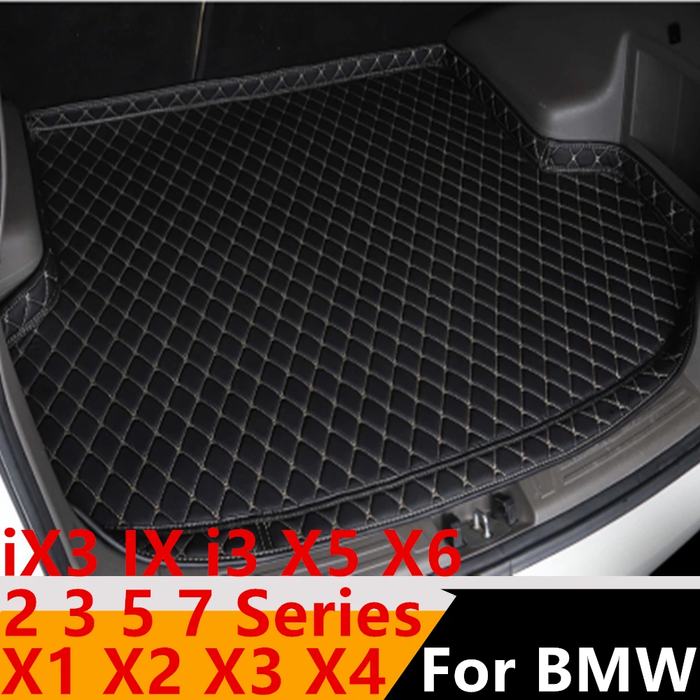 

Боковой автомобильный коврик для багажника Sinjayer, багажная подкладка для BMW 2 3 5 7 серии GT X5 X1 X2 X3 X4 X6 I3 IX IX3