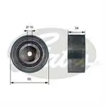 

GATES T41238 ECCENTRIC BEARING AVARE GOLF V PASSAT JETTA TOURAN 04 2.0TDI (CEGA CBDA BKP) (Name.)