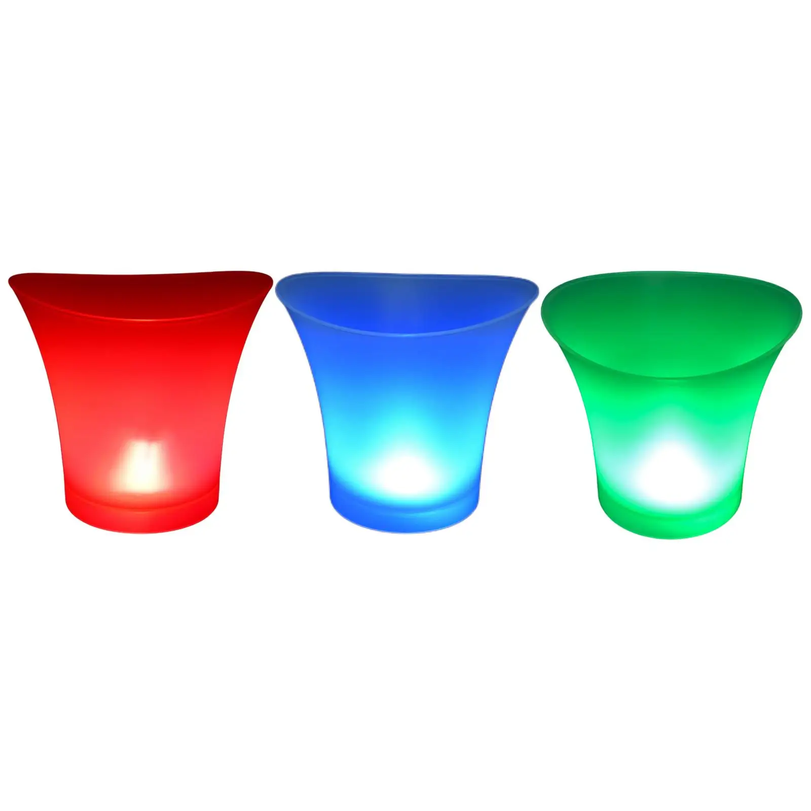 

Светодиодное пивное ведро для льда 5 л для вечерние НКИ, элегантный свадебный внешний вид