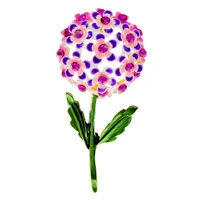 cindy xiang 2022 new arrival enamel hyacinth brooches delicate flower pin fashion funny high quality jewelry for women