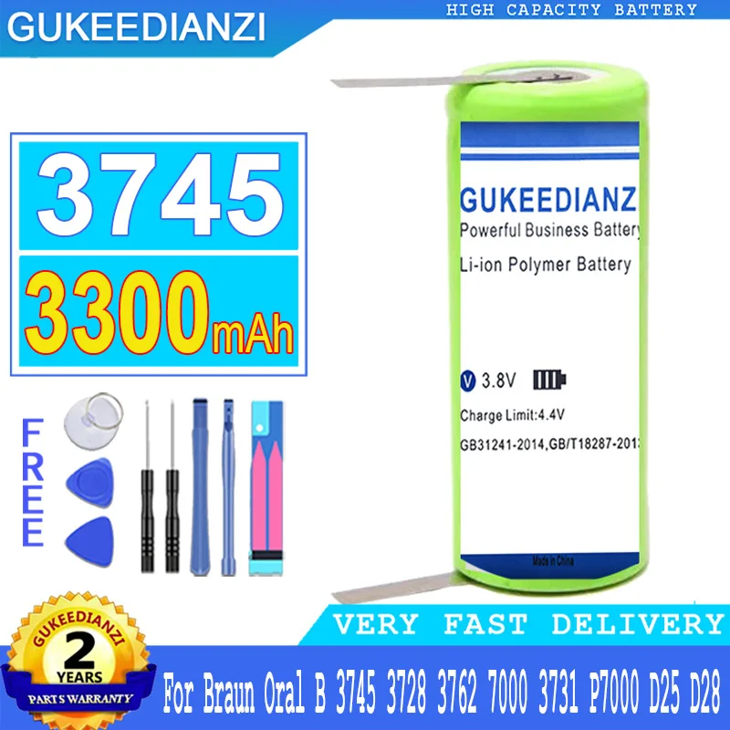 3300 ΠΌΠ Β· Ρ Π°ΠΊΠΊΡΠΌΡΠ»ΡΡΠΎΡ GUKEEDIANZI 3745 Π΄Π»Ρ ΡΠ»Π΅ΠΊΡΡΠΈΡΠ΅ΡΠΊΠΎΠΉ Π·ΡΠ±Π½ΠΎΠΉ ΡΠ΅ΡΠΊΠΈ Braun Oral B 3728 3762 7000 3731 P7000 D25 D28 1,2 Π² 42 ΠΌΠΌ X 17 ΠΌΠΌ 3300 ΠΌΠ Β· Ρ Π°ΠΊΠΊΡΠΌΡΠ»ΡΡΠΎΡ GUKEEDIANZI 3745 Π΄Π»Ρ ΡΠ»Π΅ΠΊΡΡΠΈΡΠ΅ΡΠΊΠΎΠΉ Π·ΡΠ±Π½ΠΎΠΉ ΡΠ΅ΡΠΊΠΈ Braun Oral B 3728 3762 7000 3731 P7000 D25 D28 1,2 Π² 42 ΠΌΠΌ X 17 ΠΌΠΌ