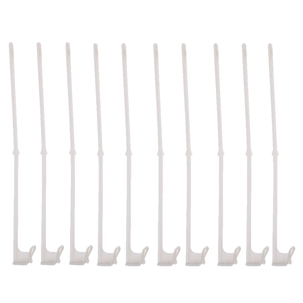 

10 Pcs Wall-mounted Car Window Flagpole Decoration Nation Support Plastic Frames Holder