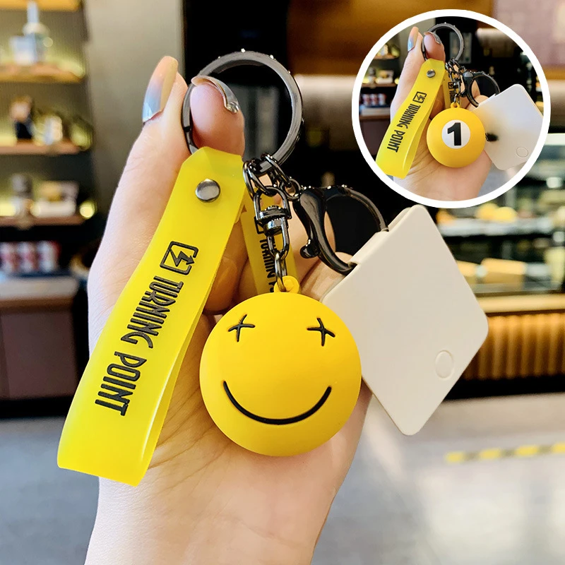 

Small Billiards Pendant Car Decoration Car Keychain Men's Upscale Schoolbag Pendant Men's Key Chain Keychains for Men Gift