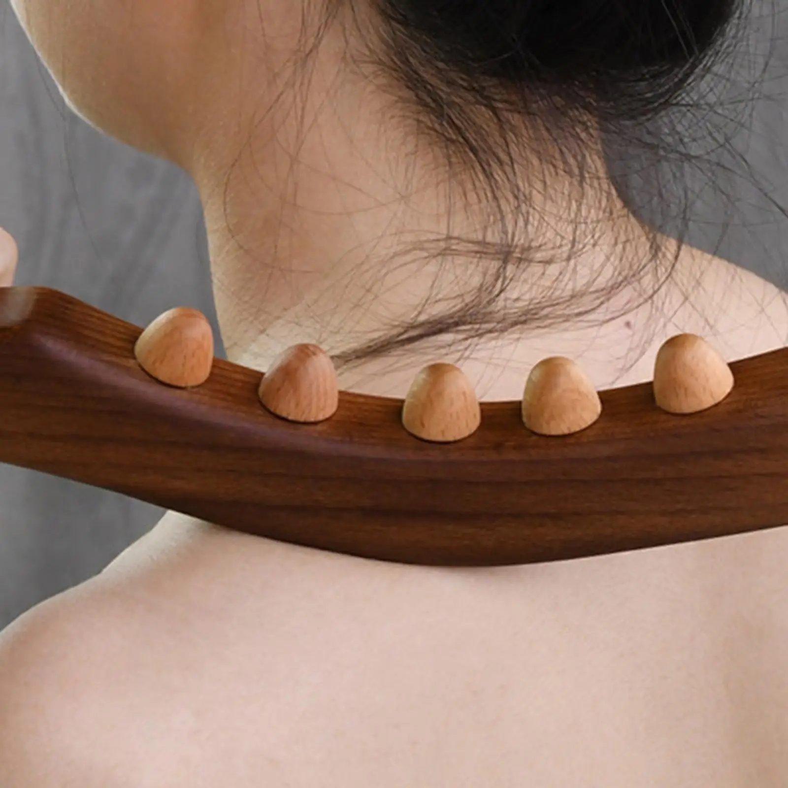 Деревянный массажный инструмент Гуаша релаксация мышц ручной точечный массаж