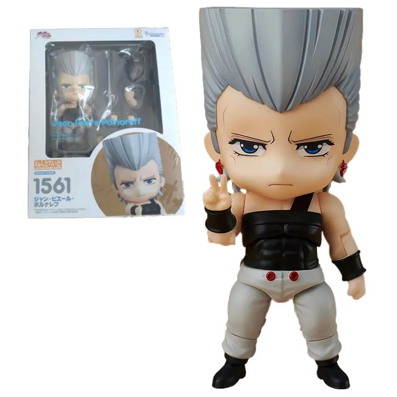 

100% Original Good Smile Nendoroid MEDICOS-E GSC 1561 JoJo's Bizarre Adventure Jean Pierre Polnareff Anime Figure Model