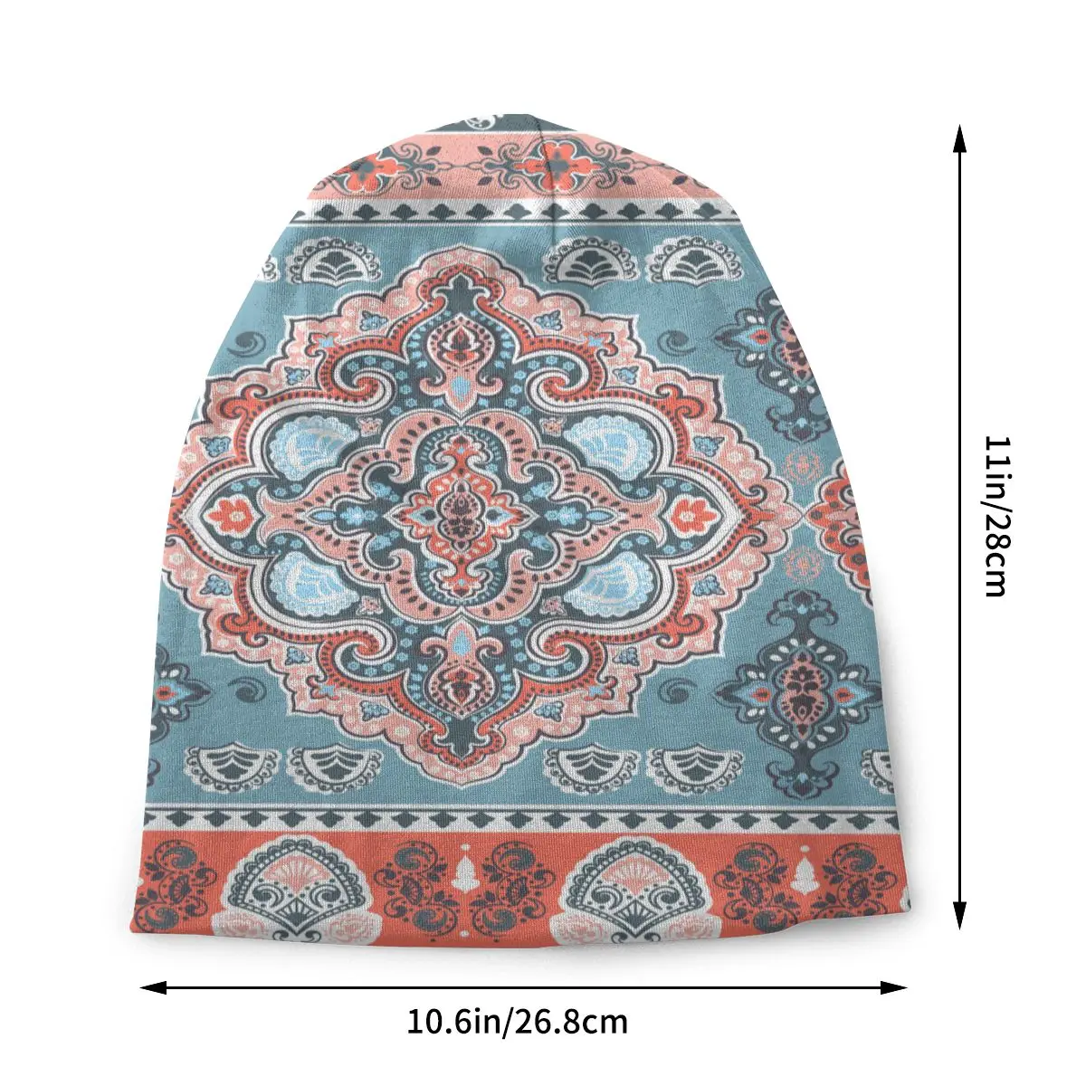 Повседневная шапка унисекс с индейскими цветами и Пейсли в этническом стиле