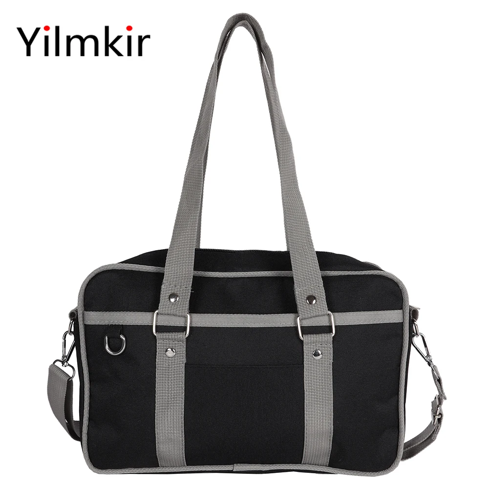 

Casual Travel Canvas Large Capacity Messenger One-shoulder Ladies Bag Stackable Multifunctional Girl Simple Versatile Handbag