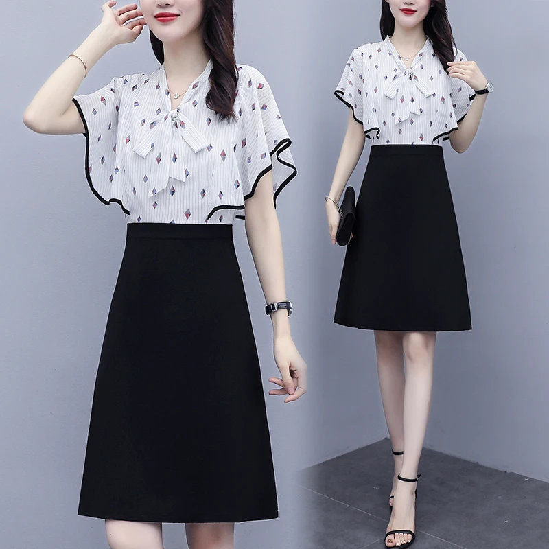 

Женское летнее платье в стиле пэчворк, модель 2022 года, ТРАПЕЦИЕВИДНОЕ приталенное платье фигуристки, повседневная одежда для вечеринки на д...